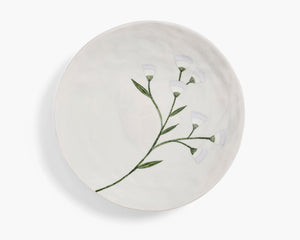 Gemma Orkin 'Wild Flowers'  Serving Plate - Grey Wash