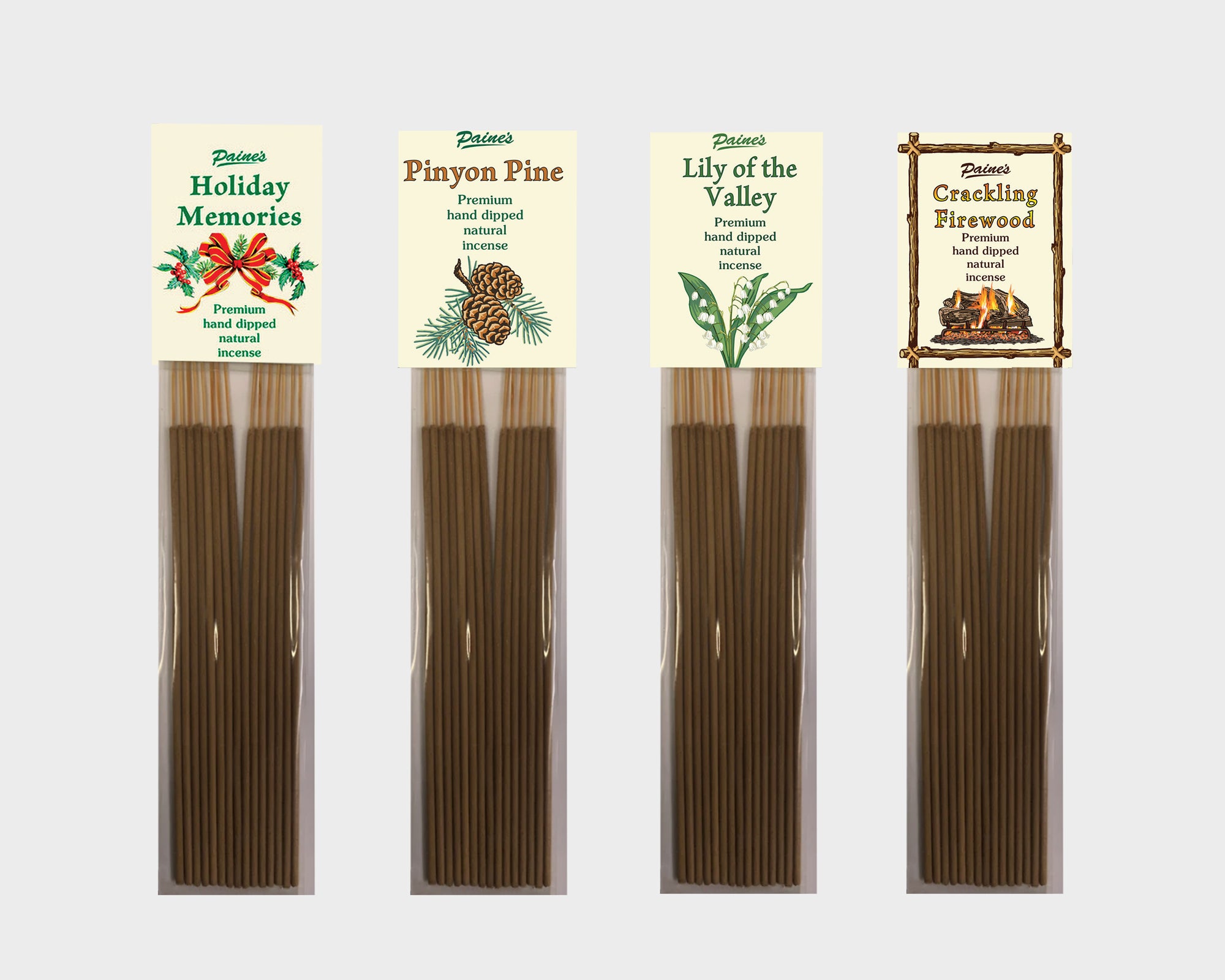 Paine's Crackling Firewood Incense - 20 Sticks