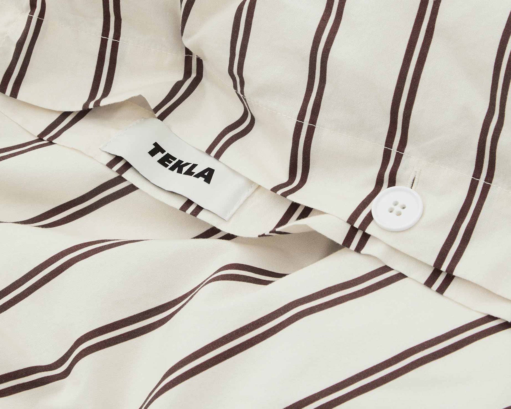 Tekla Cotton Percale Bedding - Hopper Stripes