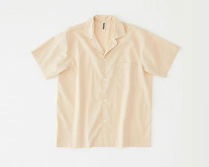 Tekla Poplin Short Sleeve Shirt - Khaki