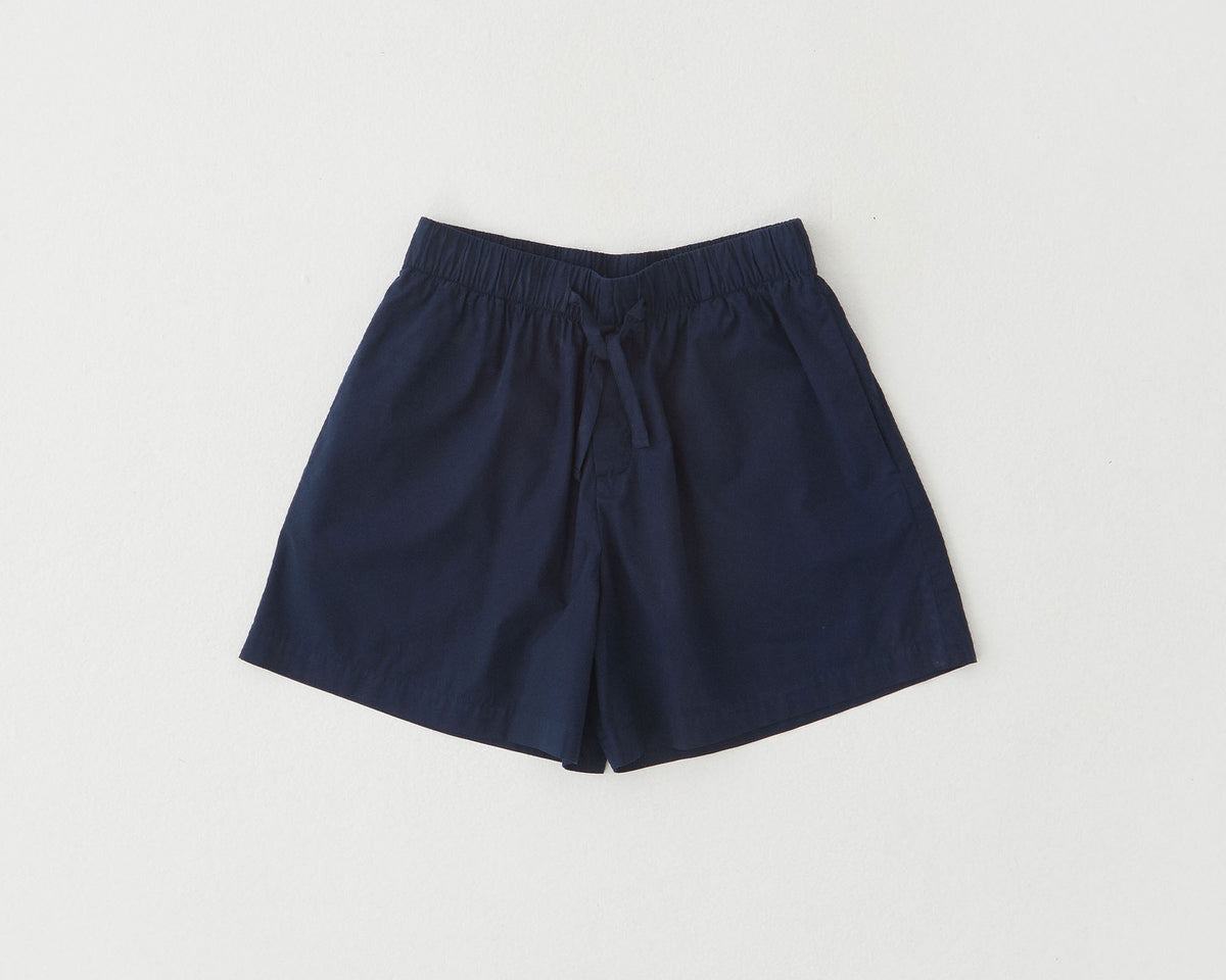 Tekla Poplin Short - True Navy