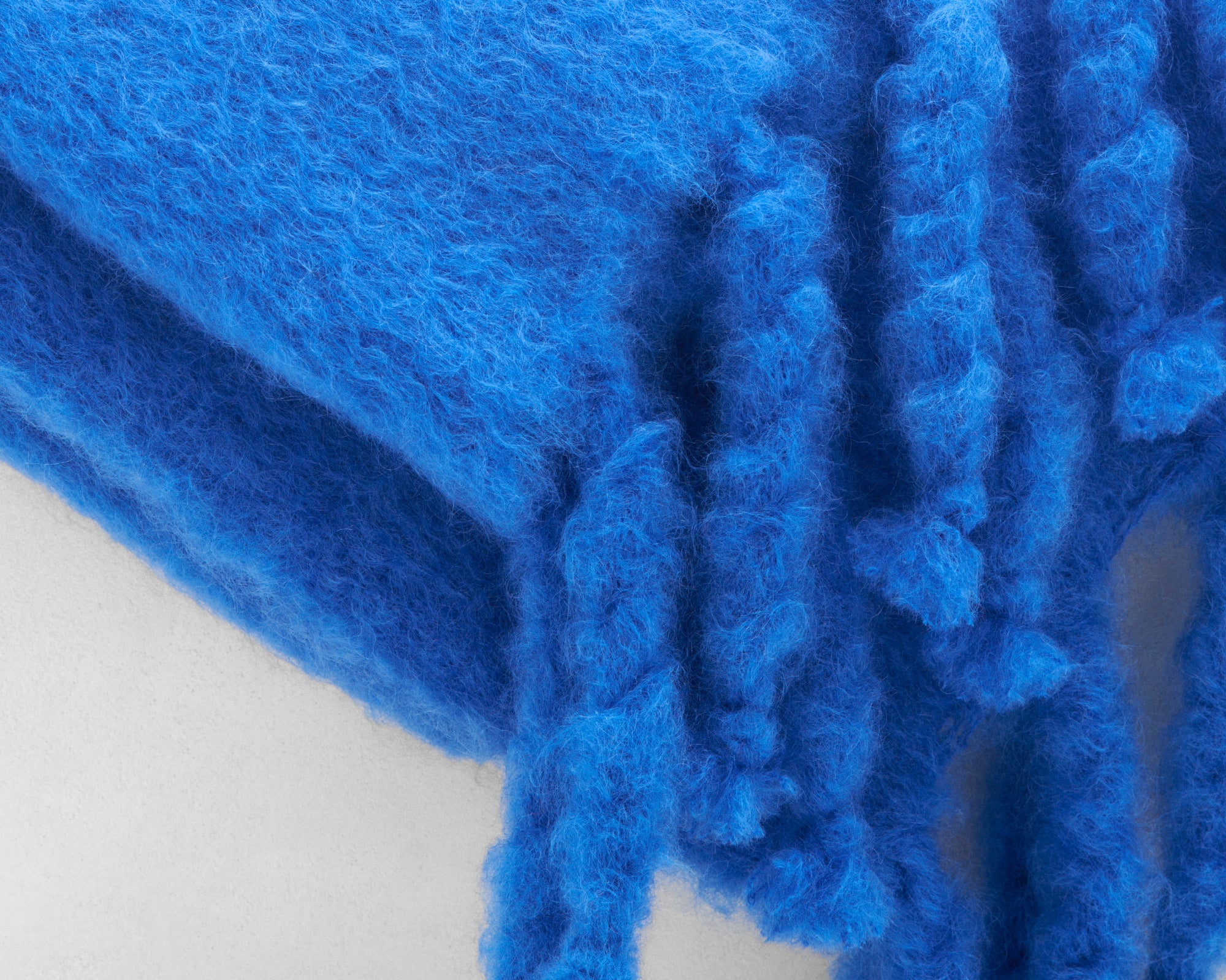 Tekla Mohair Blanket 'The Colours of Le Corbusier' – Bleu