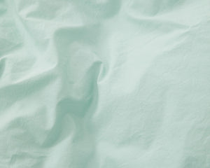 Tekla Cotton Percale Bedding - Subtle Mint