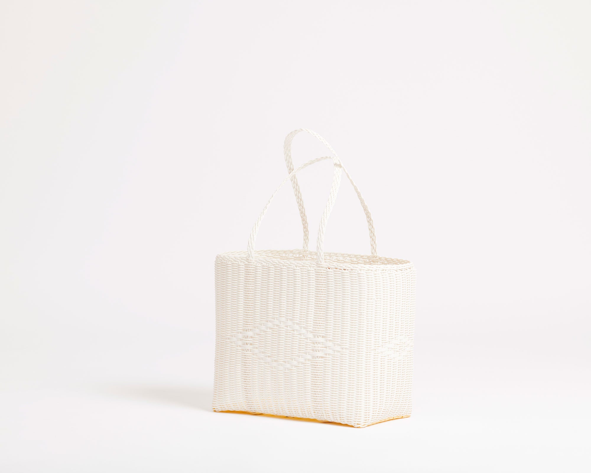 Palorosa Tote Basket - White