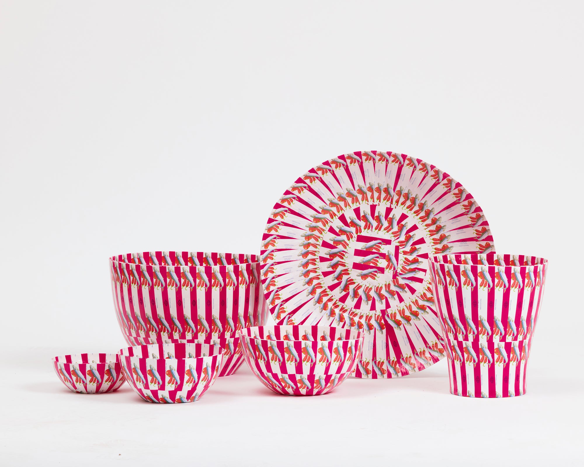 'Pink Sardines' Paper Collection