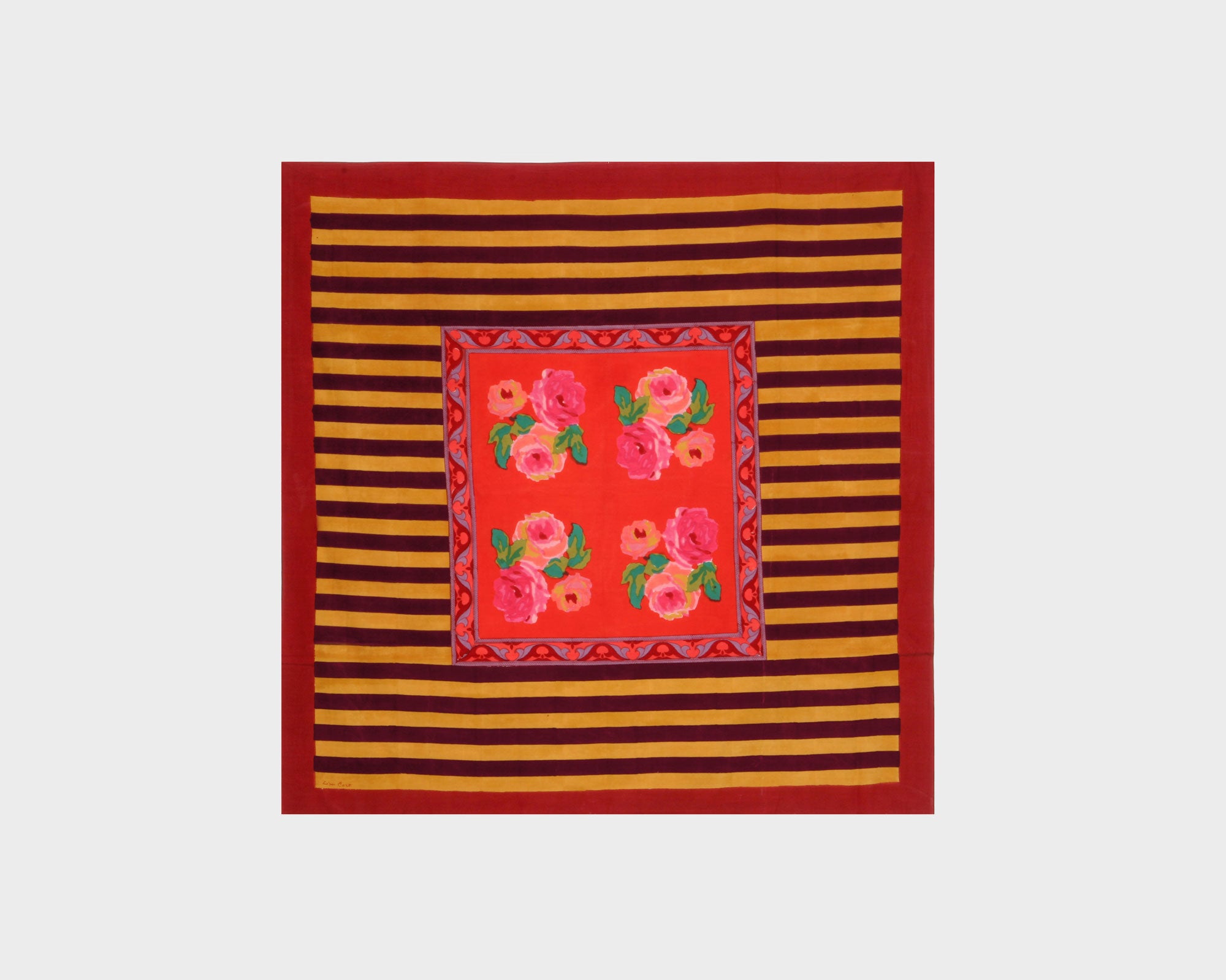 Lisa Corti Tablecloth - Nizam Red