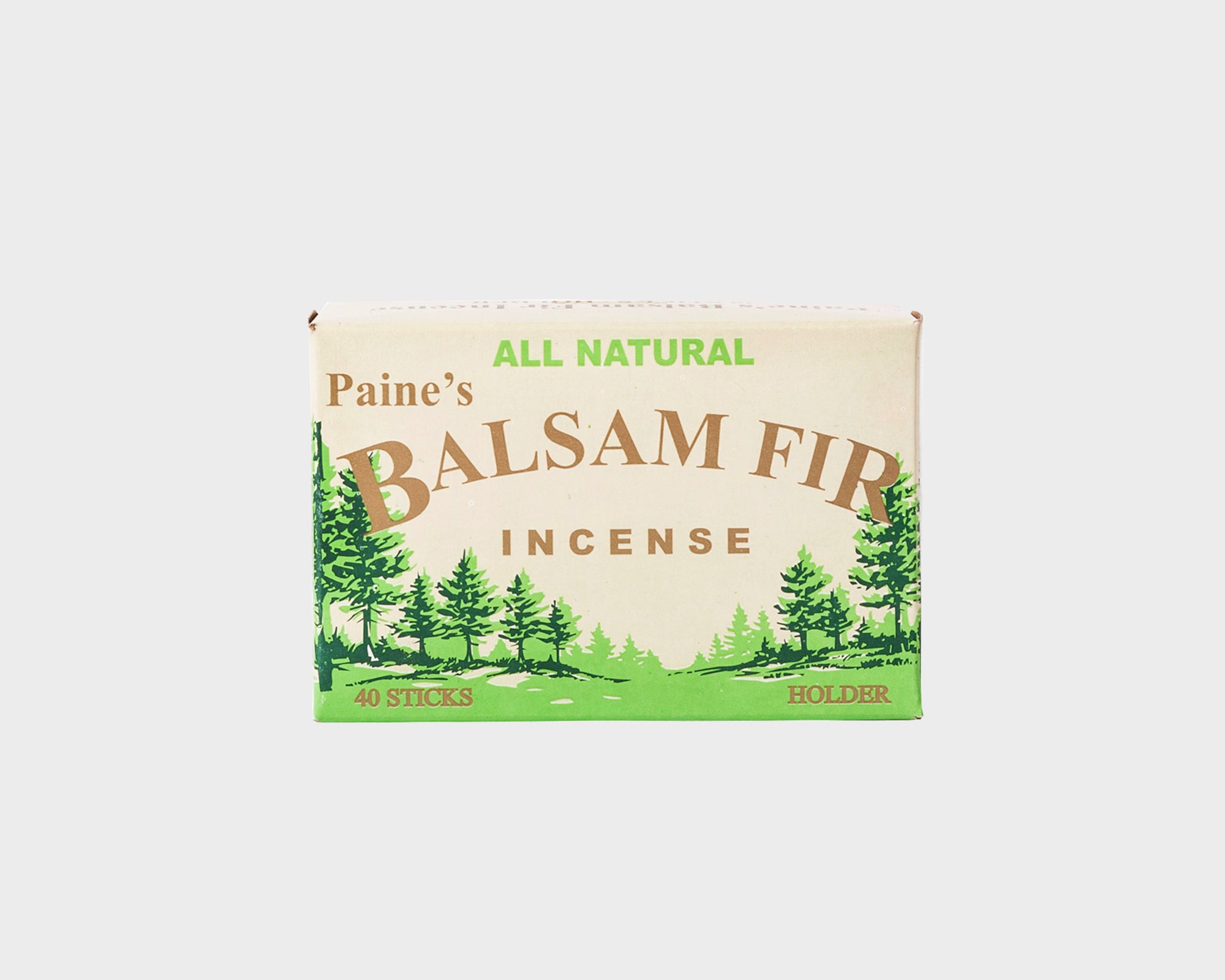 Paine's Balsam Fir Incense Sticks - 40 Pack
