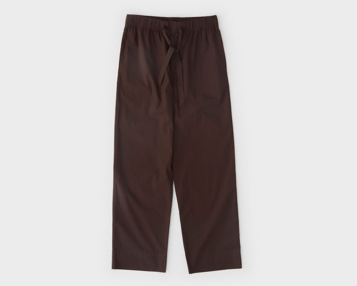 Tekla Poplin Pant - Coffee