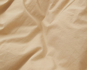 Tekla Cotton Percale Bedding - Sand Beige