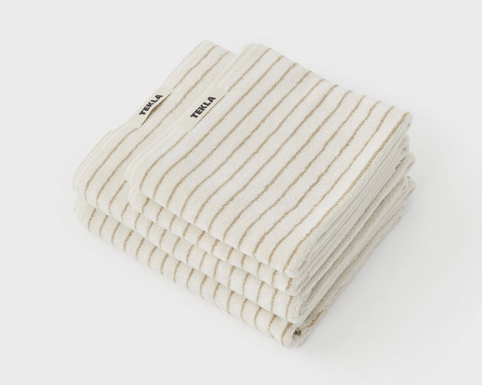 Tekla Organic Cotton Towel - Sienna Stripes
