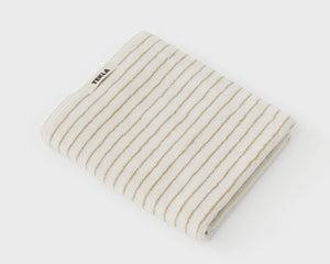 Tekla Organic Cotton Towel - Sienna Stripes