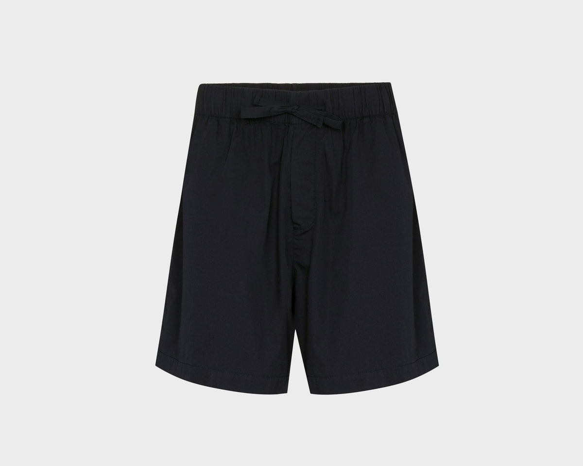 Tekla Poplin Short - All Black