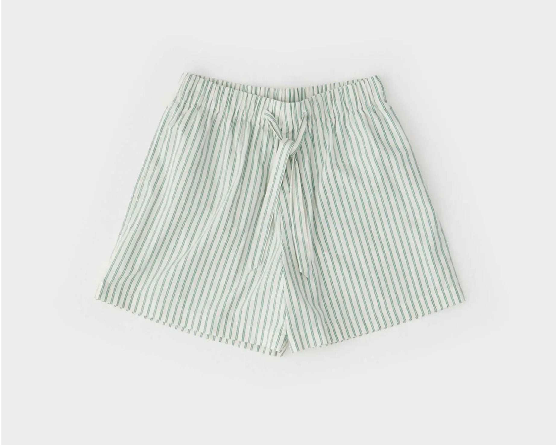 Tekla Poplin Short - Clover Stripes – Pan After