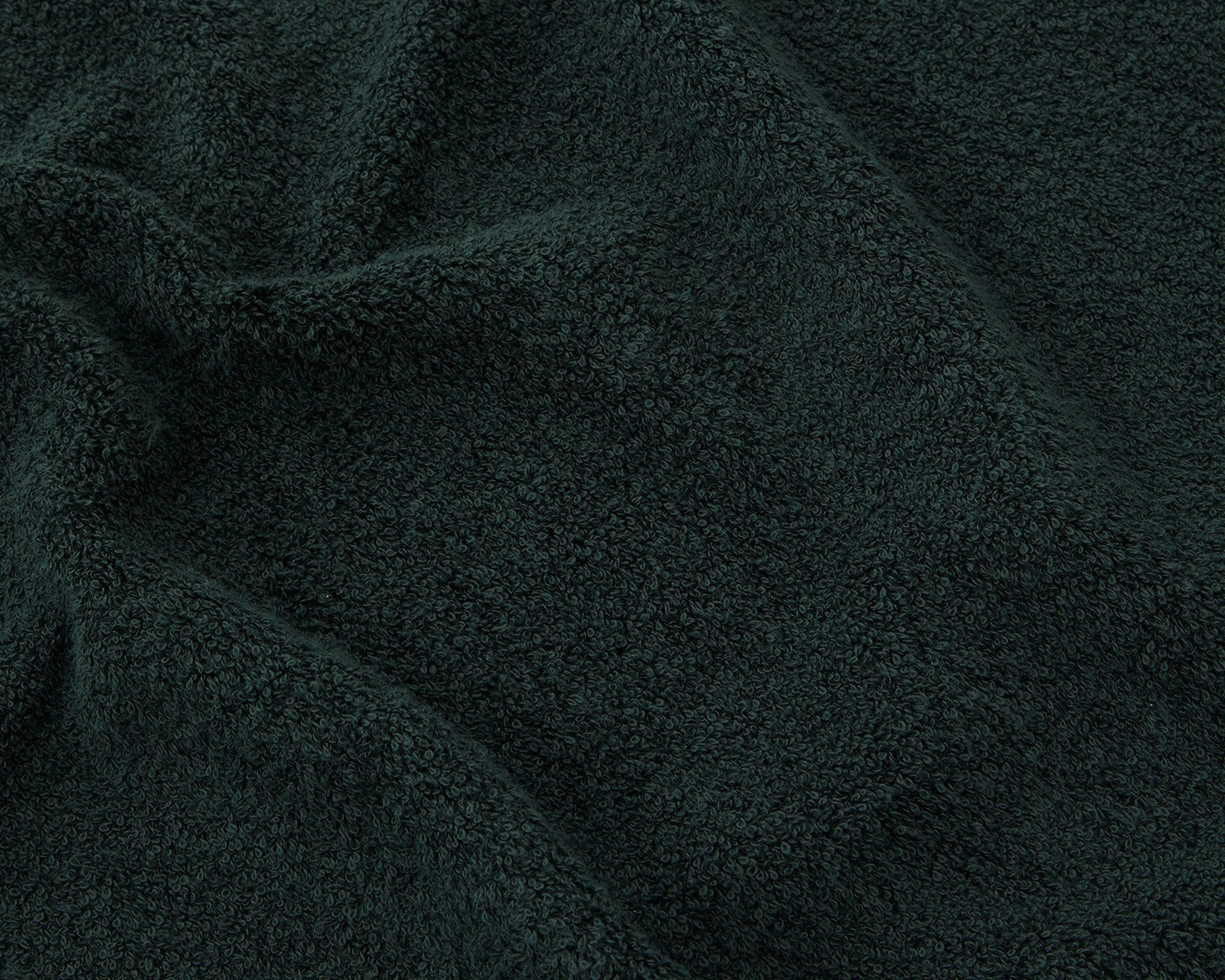 Tekla Organic Cotton Towel - Forest Green