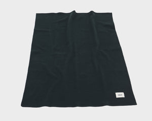 Tekla Merino Wool Blanket - Dark Green