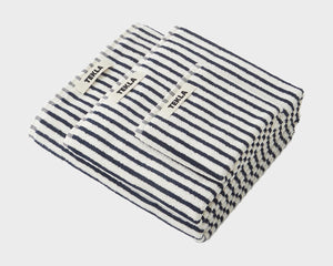 Tekla Organic Cotton Towel - Sailor Stripes