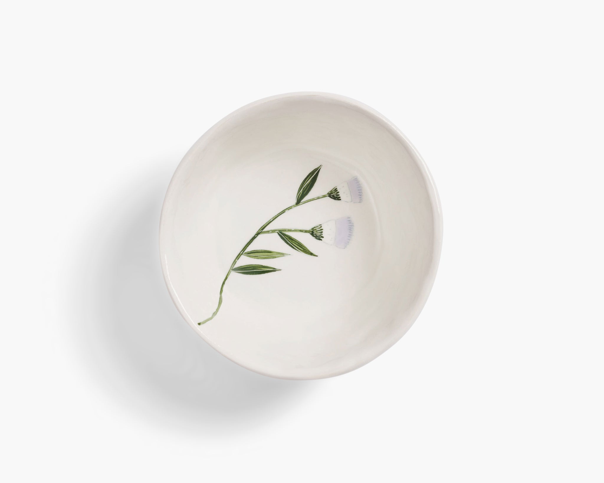 Gemma Orkin 'Wild Flowers' Bowl - White Wash