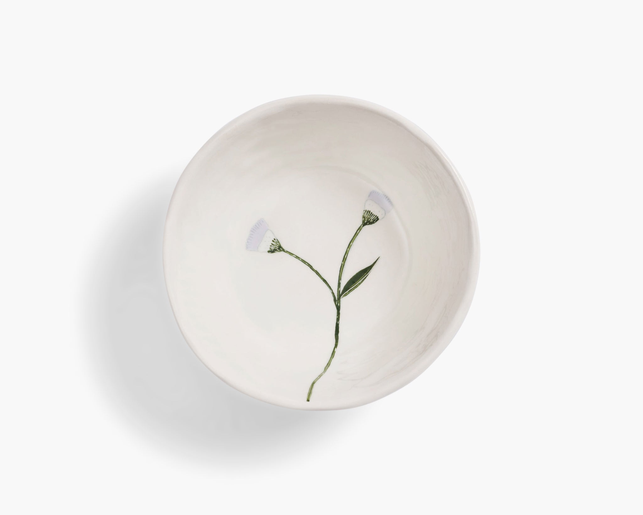 Gemma Orkin 'Wild Flowers' Bowl - White Wash