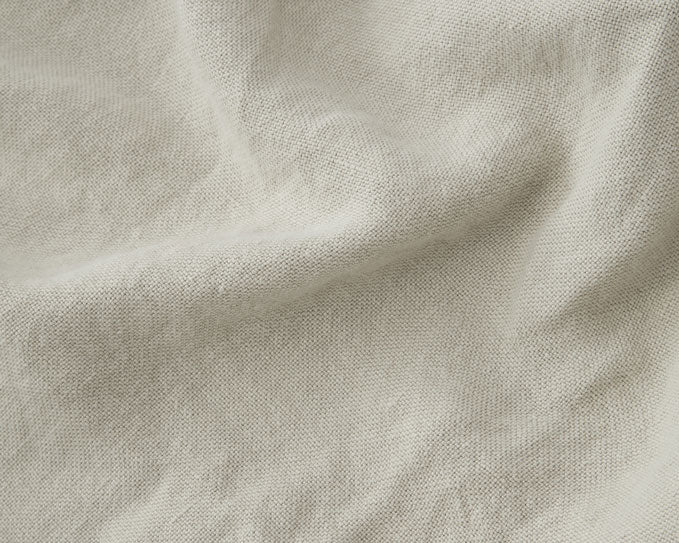 Tekla Linen Bedspread - Sand Grey