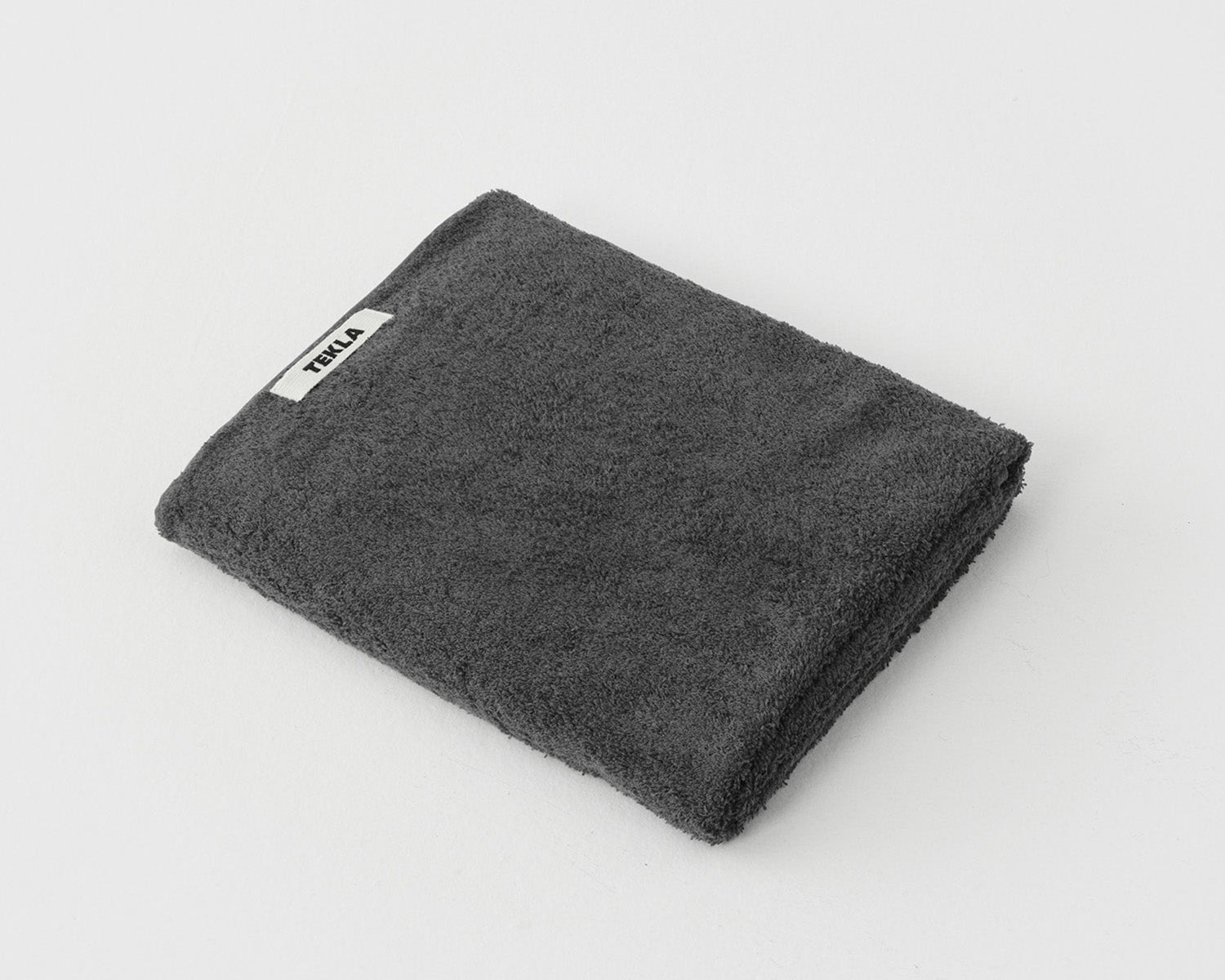 Tekla Organic Cotton Towel - Charcoal Grey
